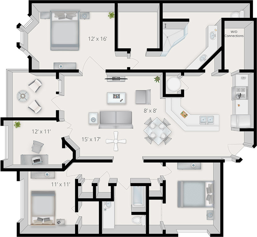4 Bedroom A